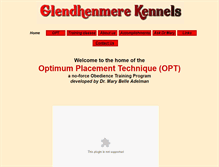 Tablet Screenshot of glendhenmere.com